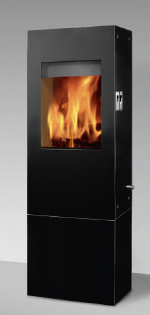 Kamin Darwin mit Sockel